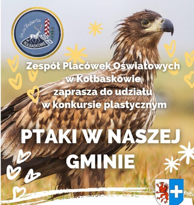 Ptaki w naszej gminie – konkurs plastyczny
