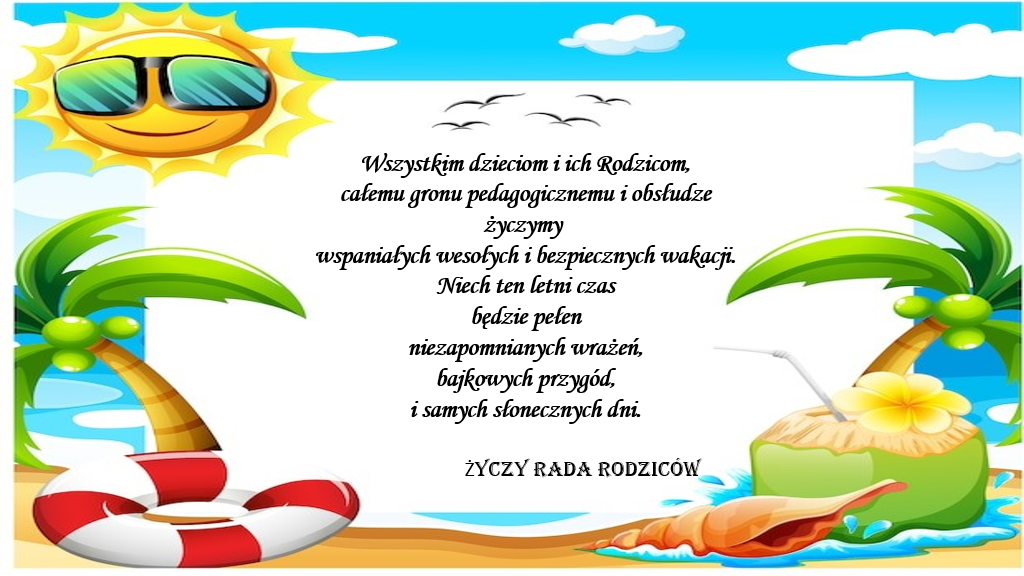 ŻYCZENIA WAKACYJNE